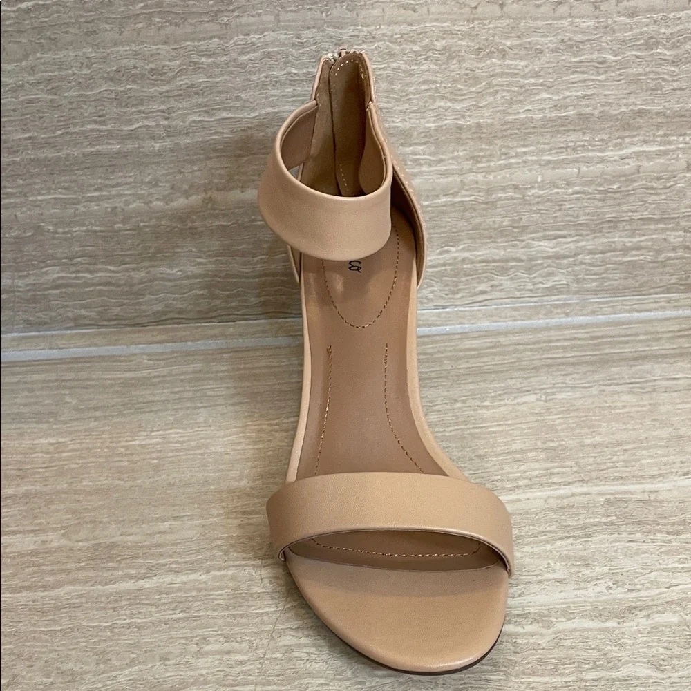 STYLE & CO NWT Women’s Size 9 Tan Beige Dress Formal Heels sandals - Picture 3 of 9